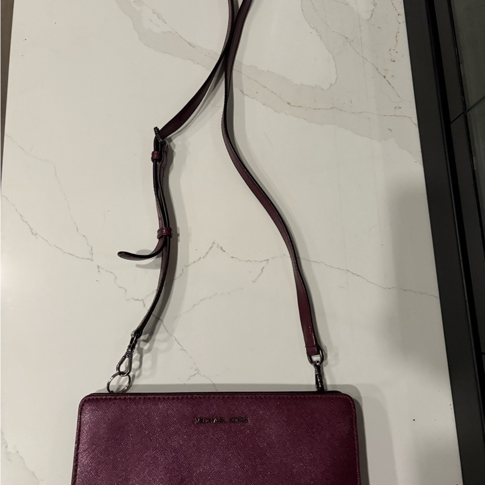 Michael Kors Wine Crossbody Bag